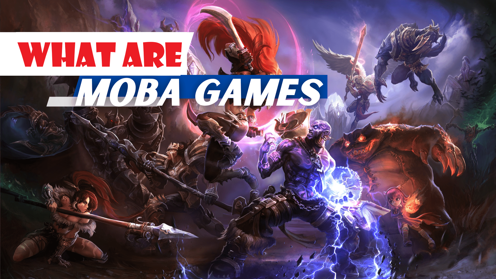 what are moba games