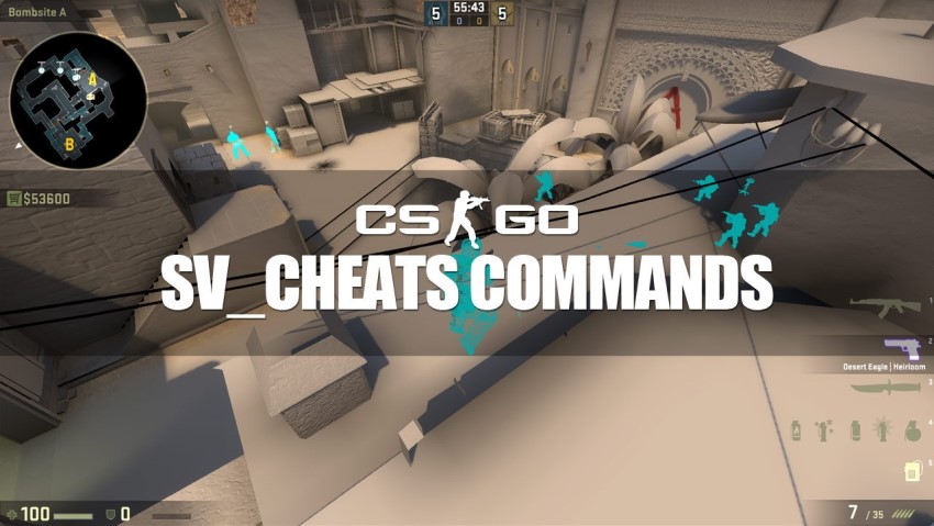 The Most useful CS:GO Cheat commands
